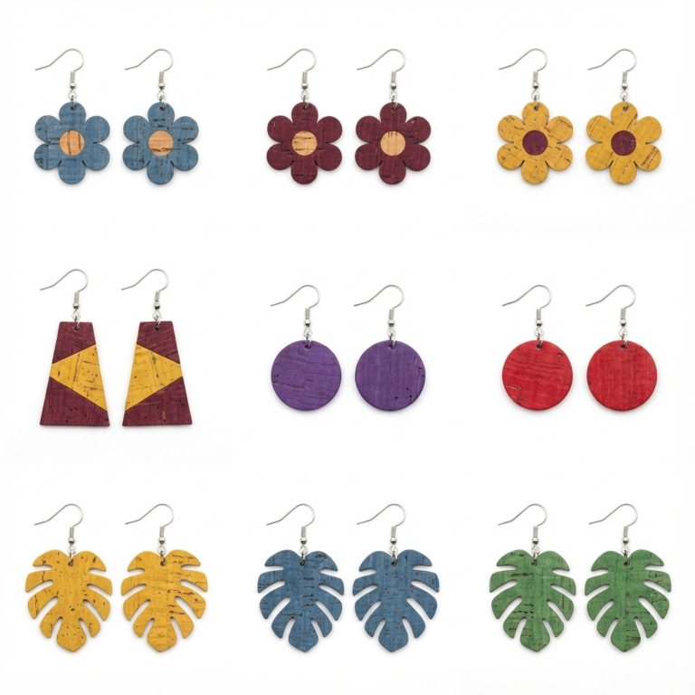 Cork Earring selection
